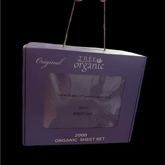 tree organic Other - Tree Organic King Purple Sheet Set